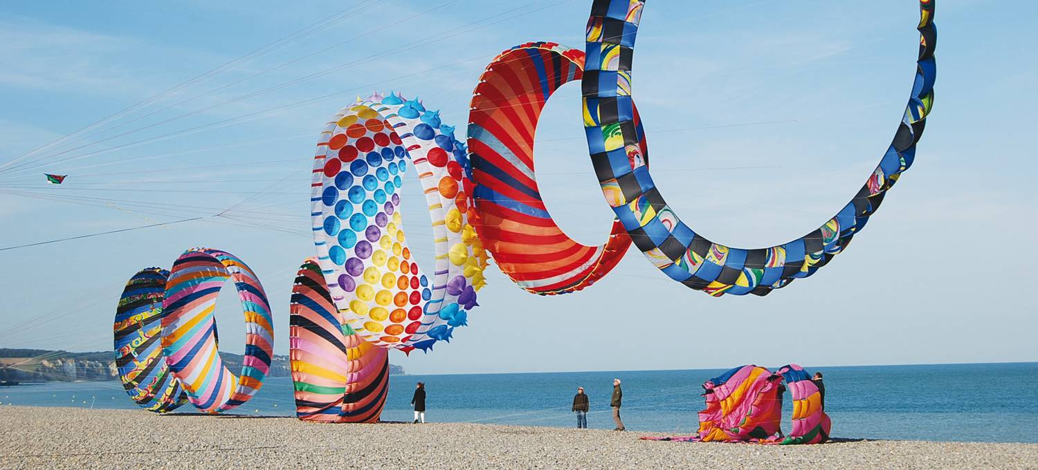Festival des cerf-volants à Dieppe 76