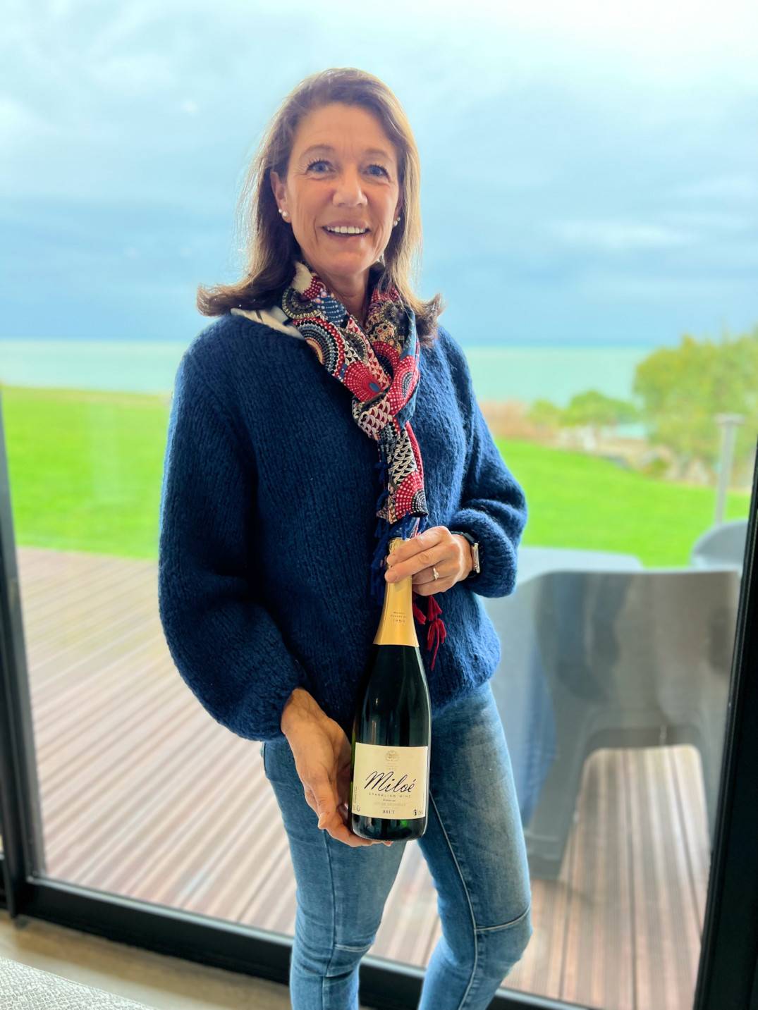 Florence vous accueil avec le sourire et un petit cadeau de bienvenue