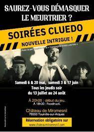 Cluedo Géant au château de Miromesnil prés de Dieppe