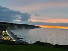 La baie de Pourville sur mer